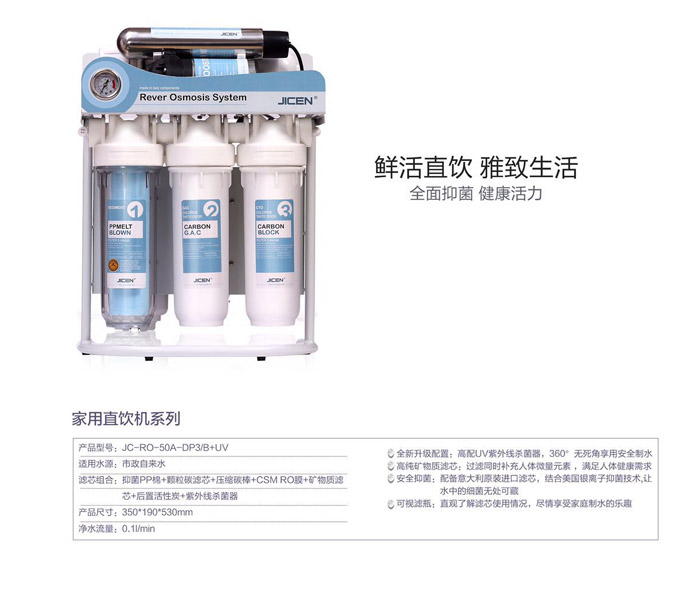 凈水器凈水流量越大≠越好，看凈水指標(biāo)選凈水器